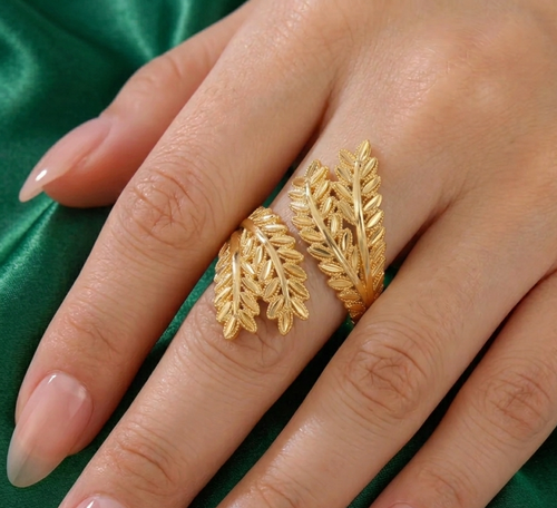 Al-Waraqa Leaf Ring