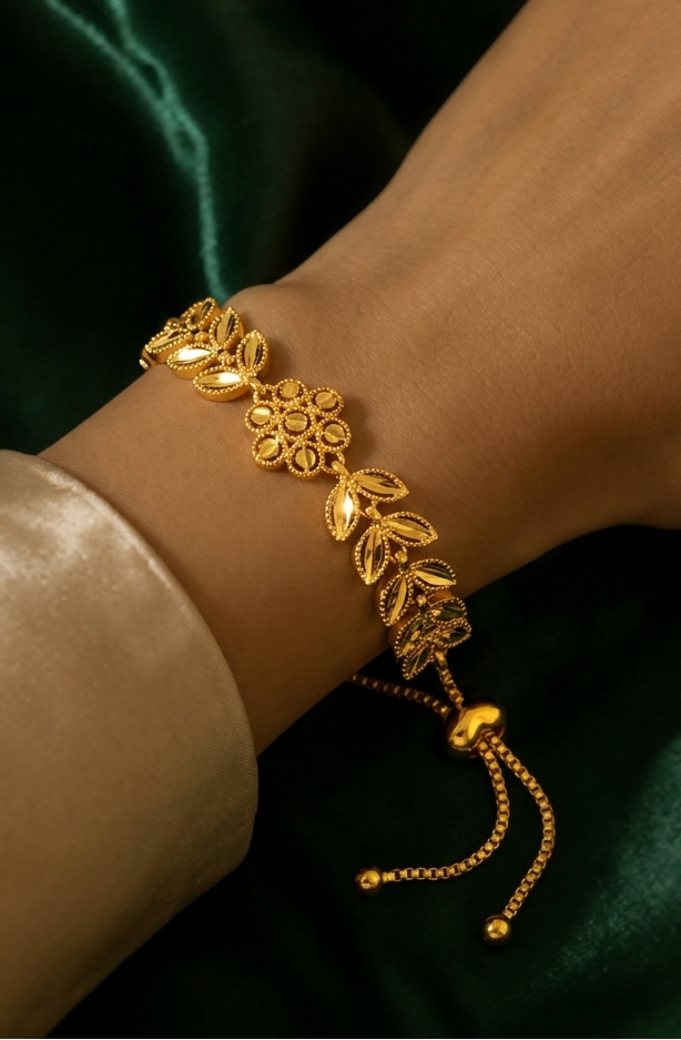 Zaytoun Leaf Bracelet