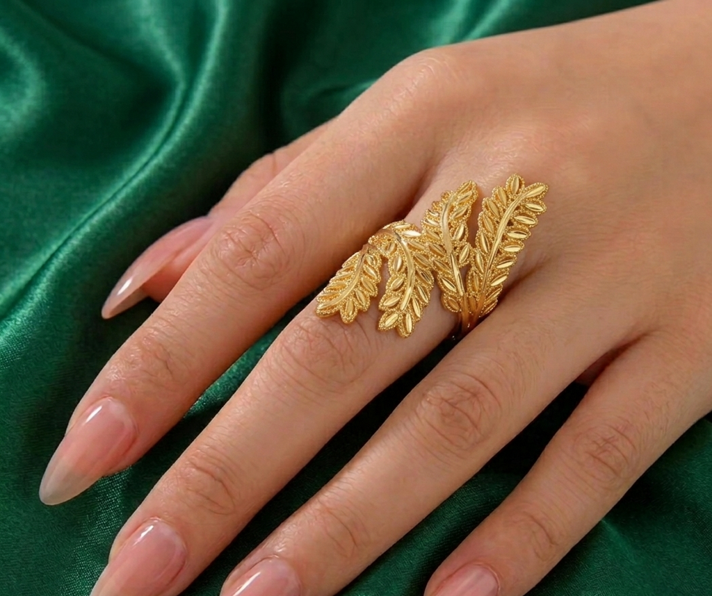 Nakheel Leaf Ring
