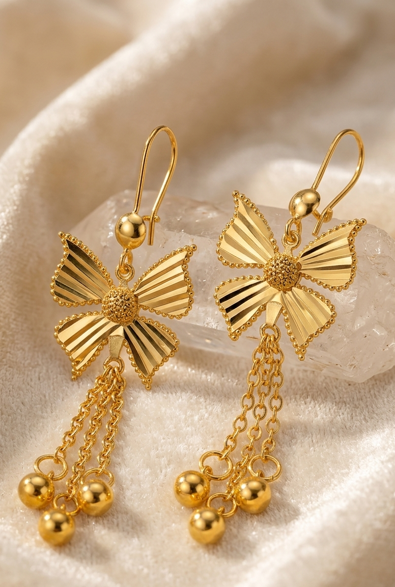 Thuraya Tassel Drop Earrings