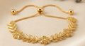 Zaytoun Leaf Bracelet