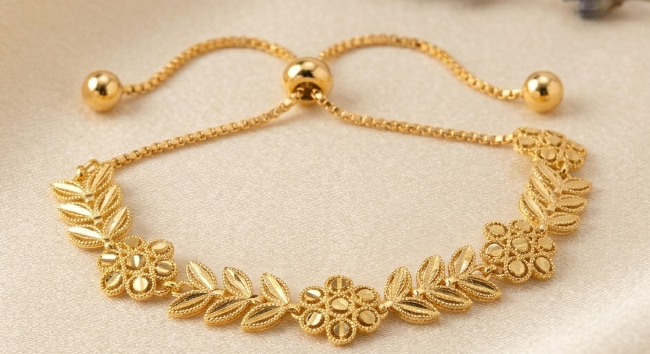 Zaytoun Leaf Bracelet